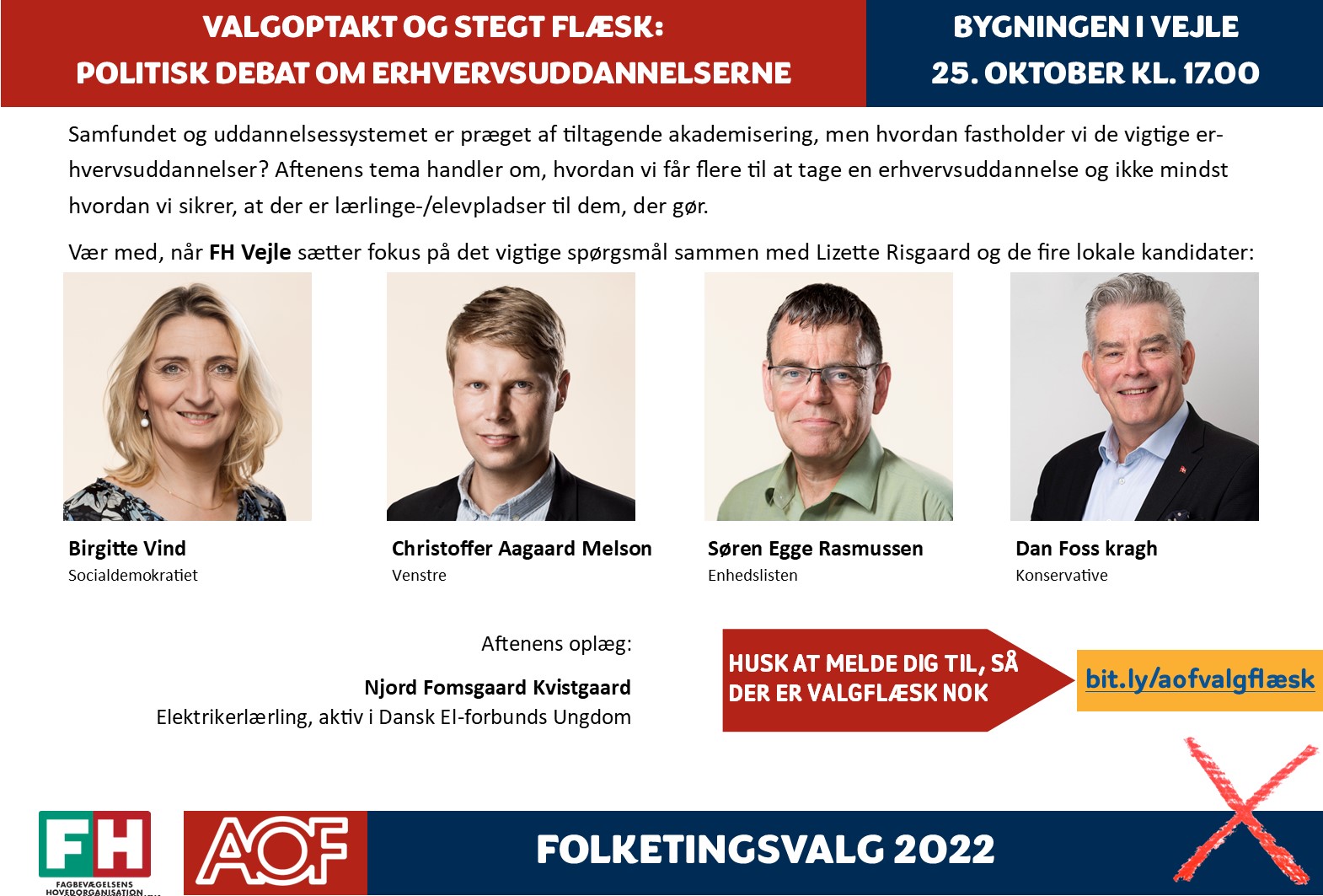 Valgoptakt og stegt flæsk